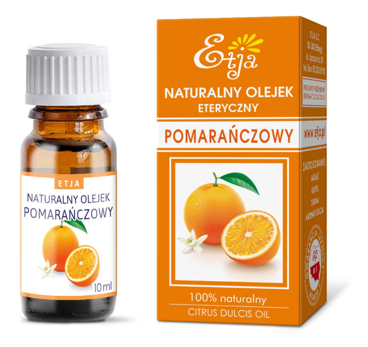 Olejek eteryczny pomarańczowy