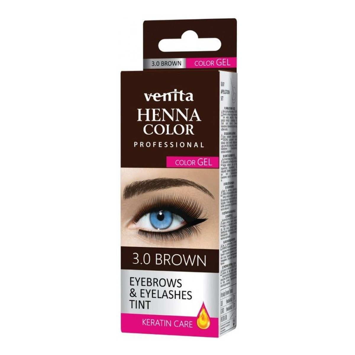 Venita EYEBROW&EYELASH TINT GEL HENNA DO BRWI I RZĘS 15ml