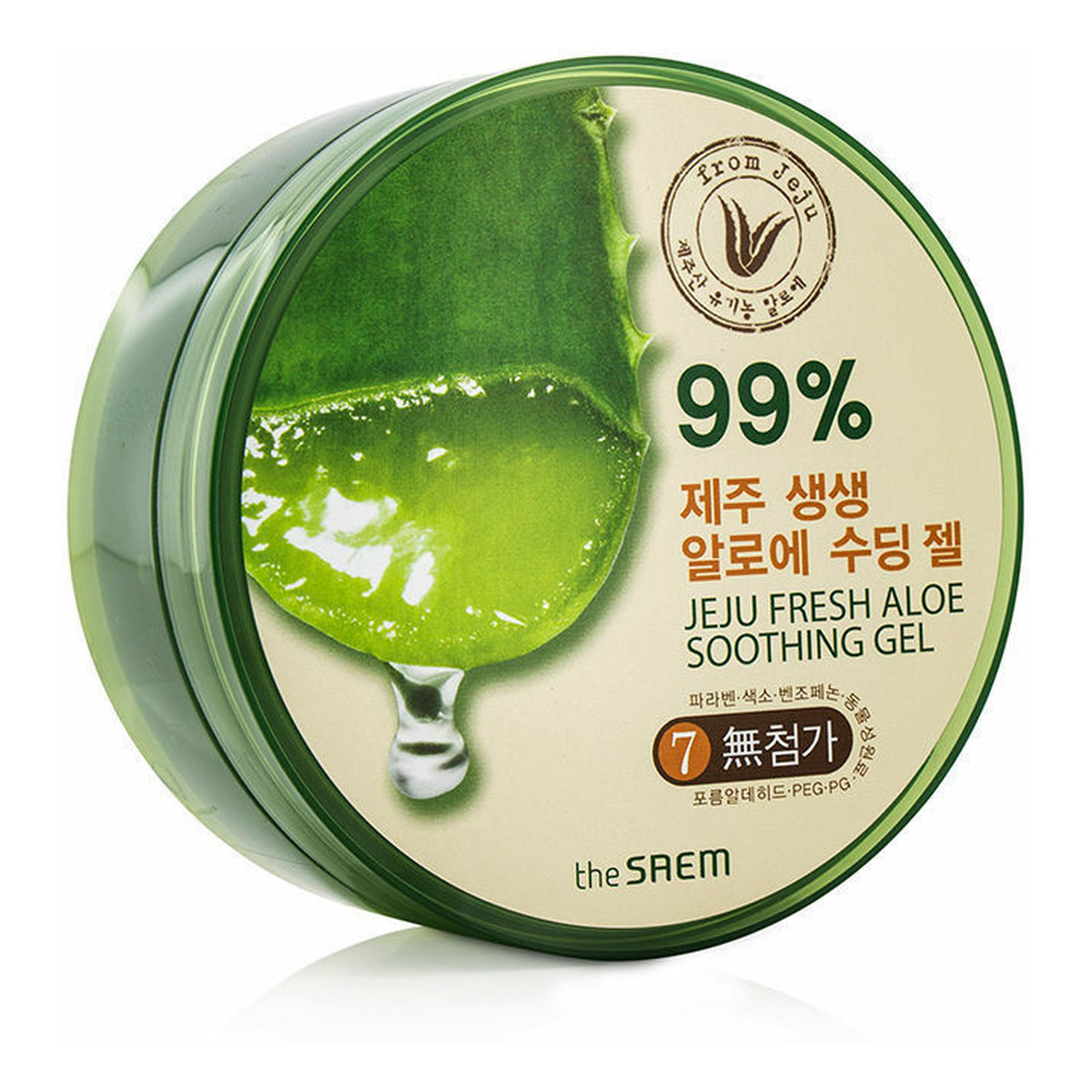 Saem Jeju Fresh Aloe 99% kojący żel do twarzy i ciała 300ml