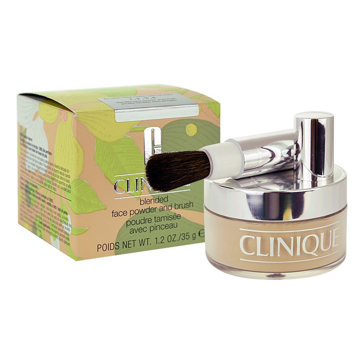 Clinique Blended Face Powder And Brush Lekki puder sypki z pędzlem 35g