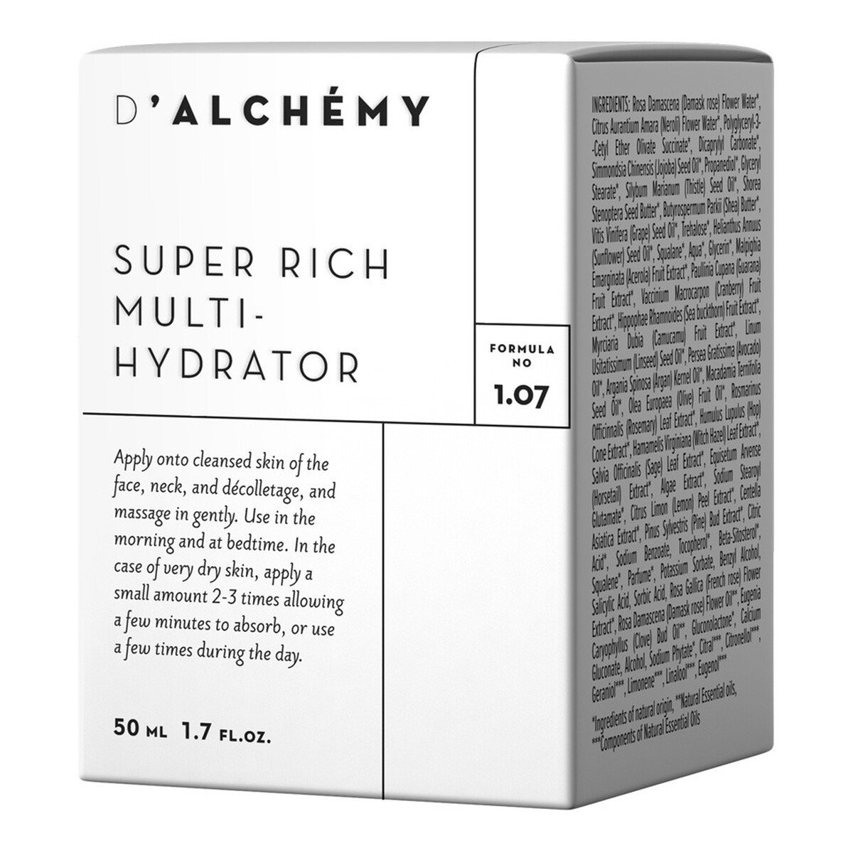 D'Alchemy Super Rich Multi-Hydrator Bogaty krem do cery przewlekle suchej 50ml