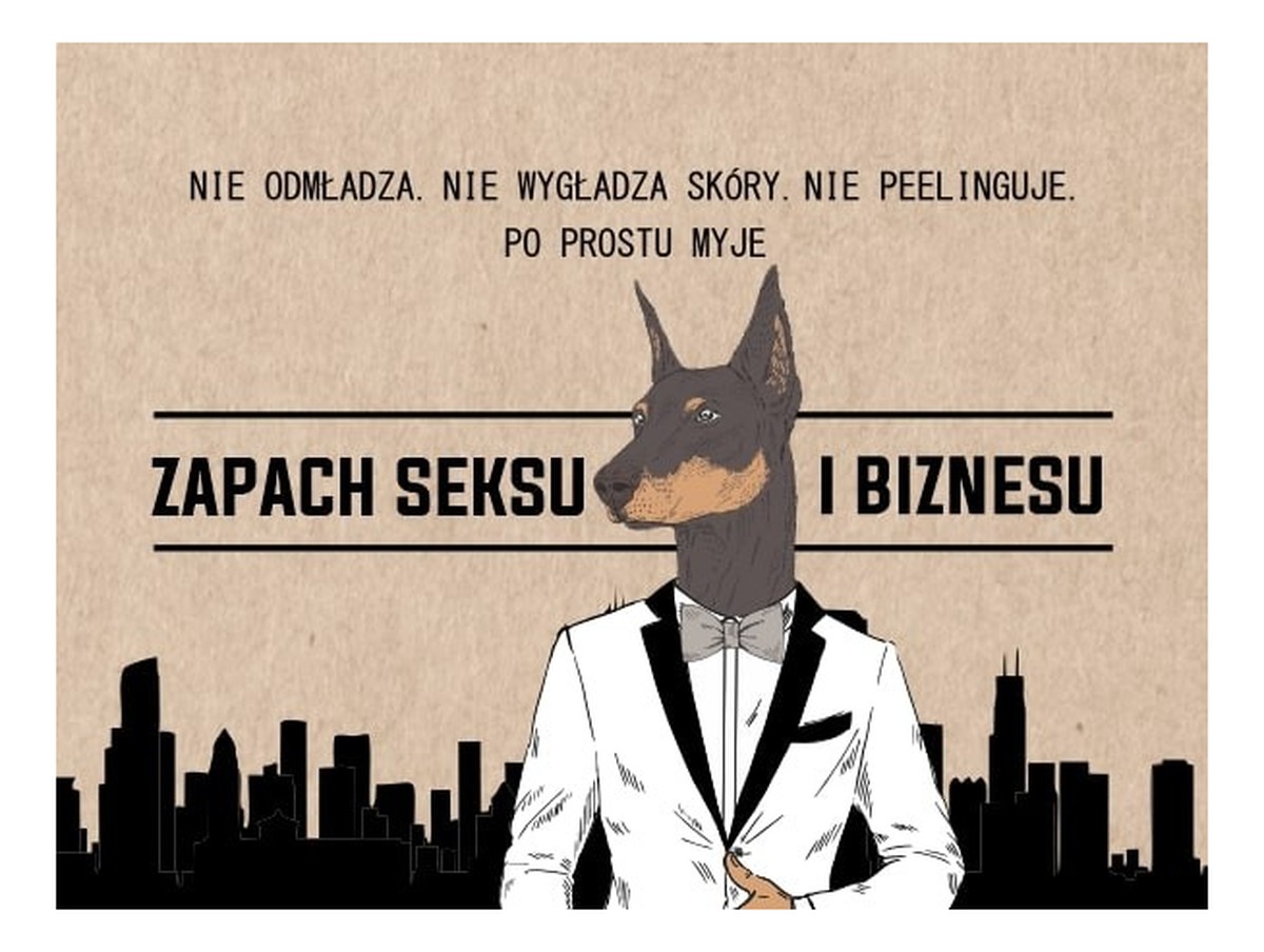 Doberman Mydło w kostce zapach sexu i biznesu