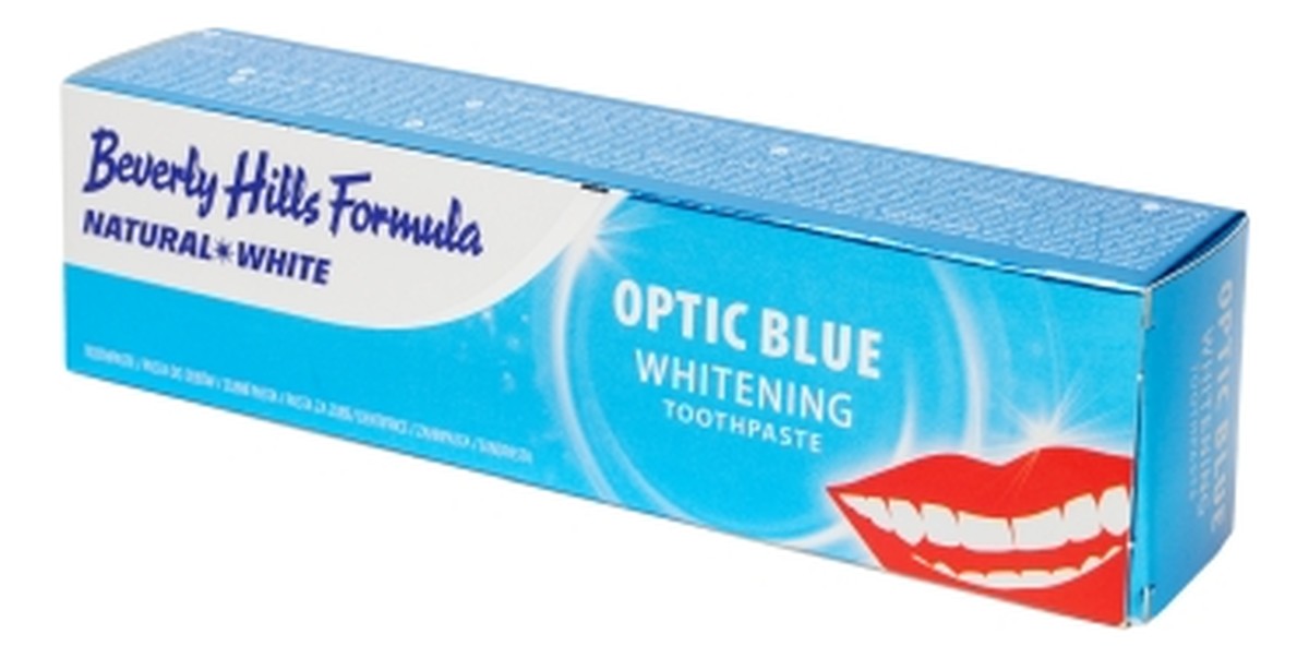 PASTA DO ZEBOW NATURAL WHITE OPTIC BLUE WHITENING