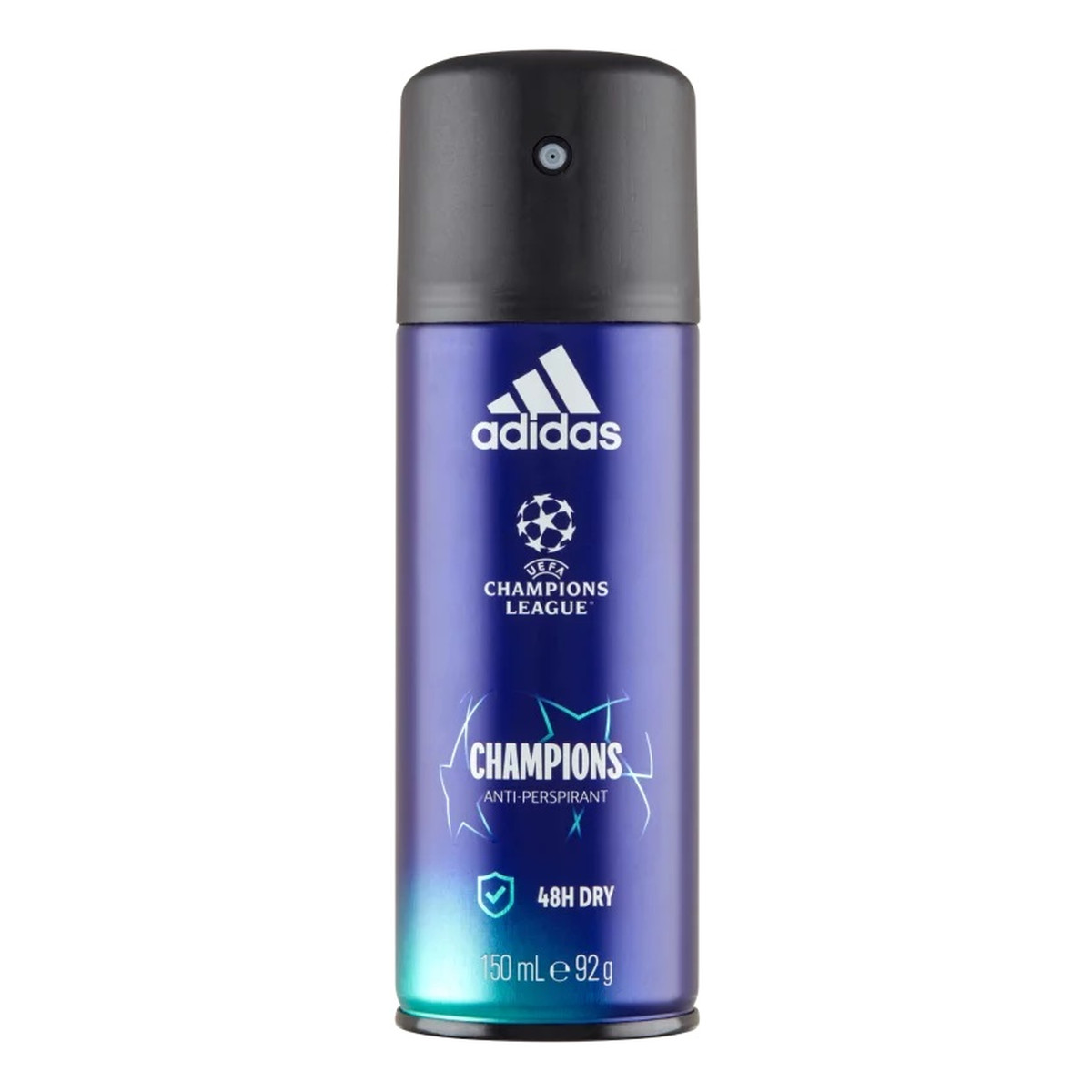 Adidas Uefa Champions League Champions Antyperspirant w sprayu dla mężczyzn 150ml