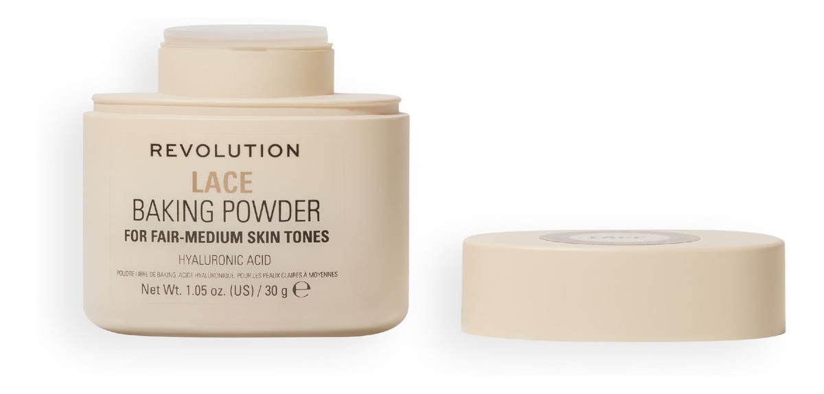 Loose Baking Powder Puder sypki Lace