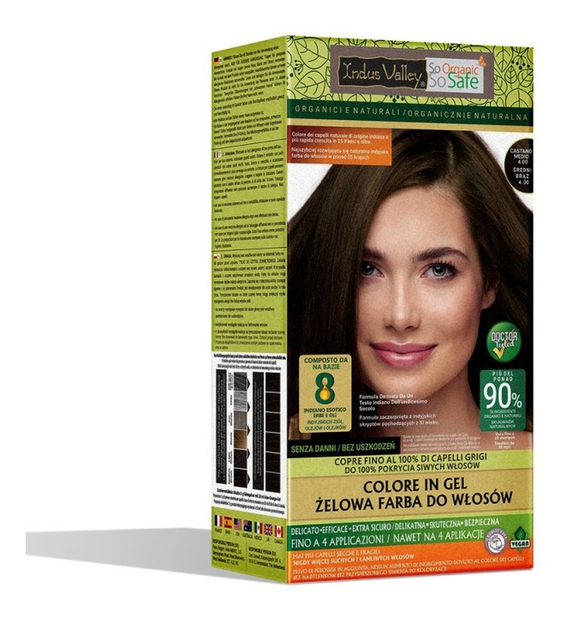 Żelowa farba do włosów