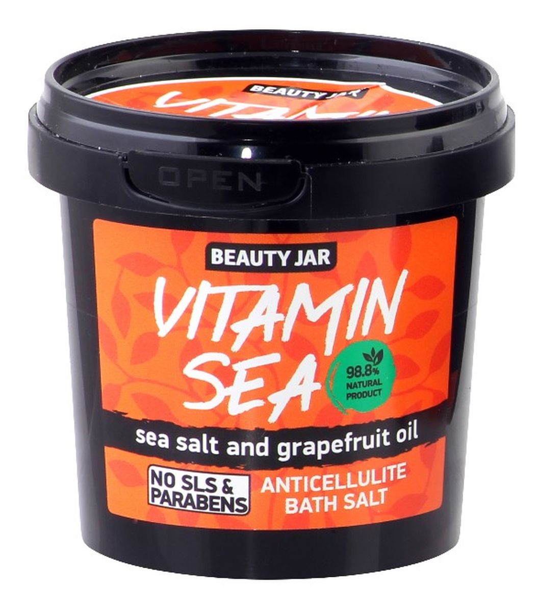 Antycellulitowa sól do kąpieli olej grejpfrutowy