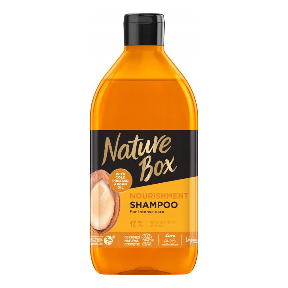 Nature Box Nourishment shampoo odżywczy szampon do włosów z olejkiem arganowym 385ml