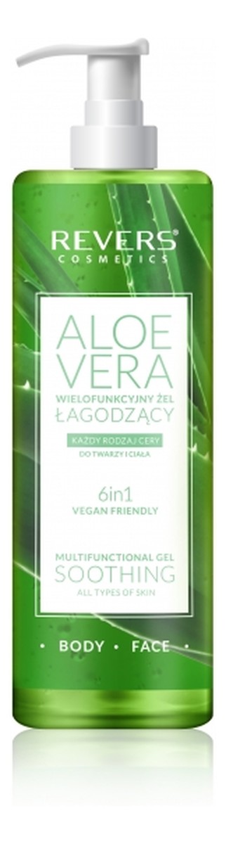 SOOTHING ALOE VERA GEL - 99% Żel Do Twarzy I Ciała