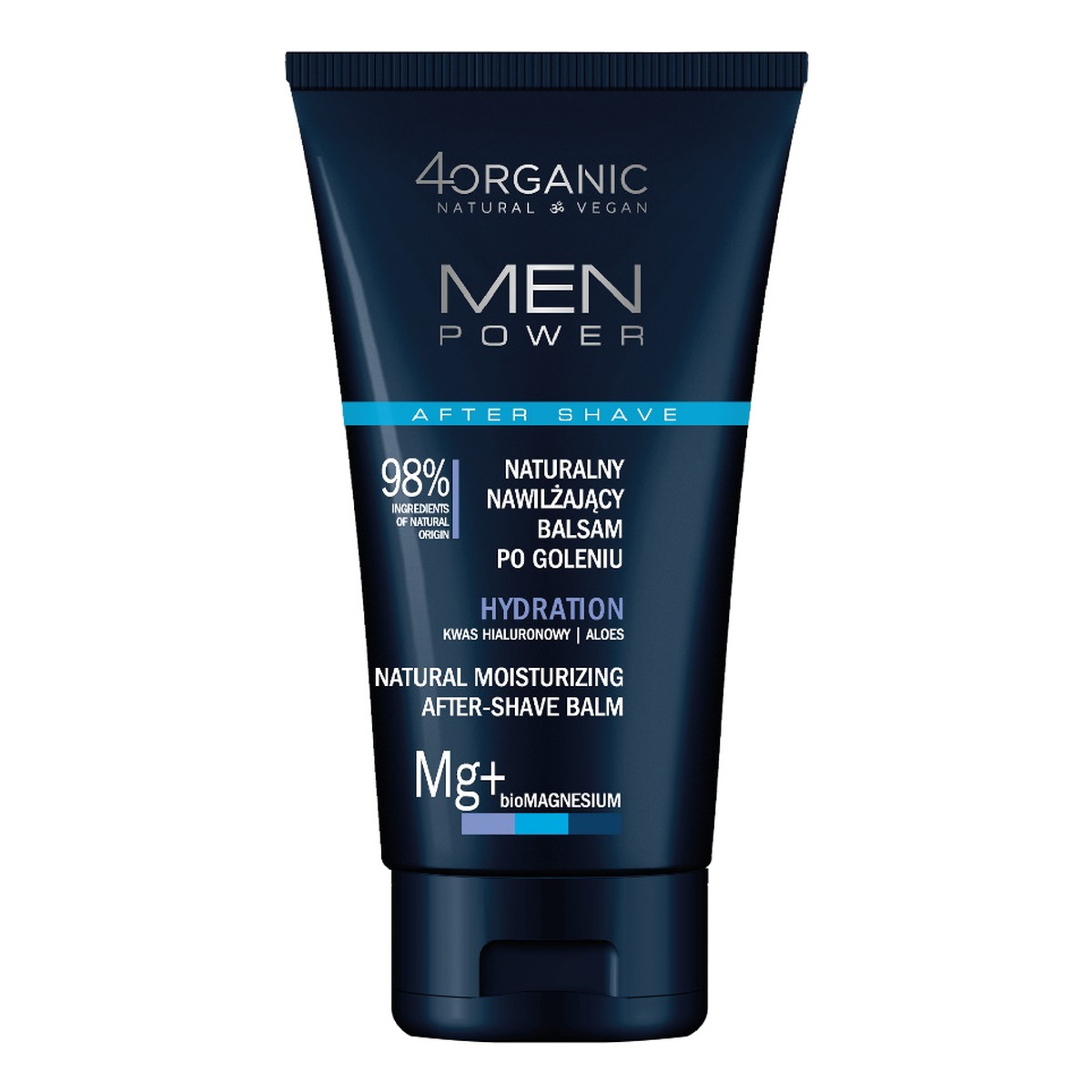 4organic Men Power naturalny nawilżający Balsam po goleniu hydration 150ml