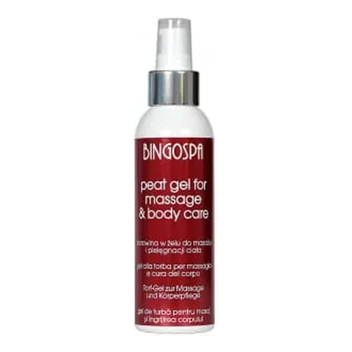 BINGOSPA Borowina w żelu do masażu i pielęgnacji ciała - Peat gel for massage & body care 120 g 120g