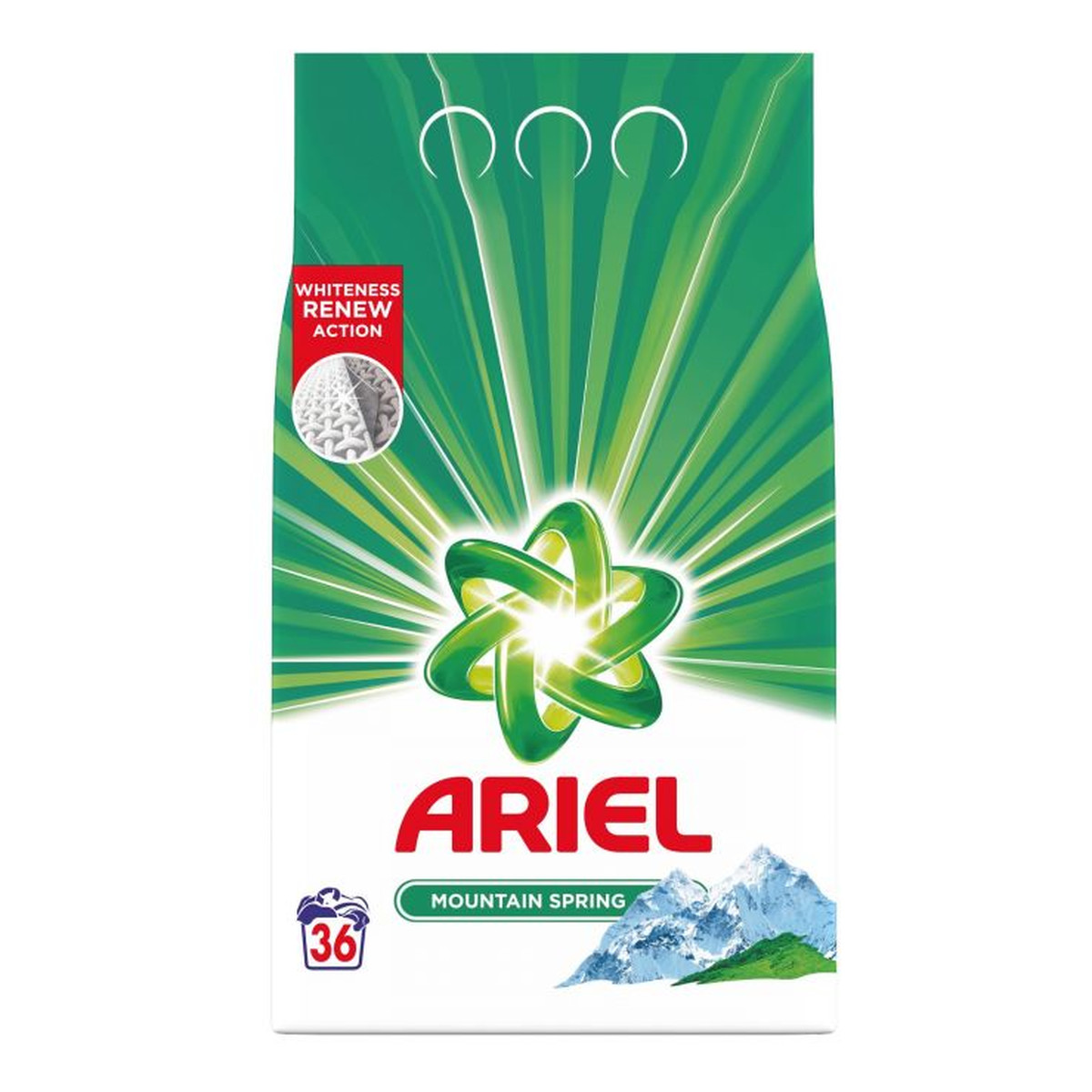 Ariel Mountain Spring Proszek do prania 36 prań 2340g