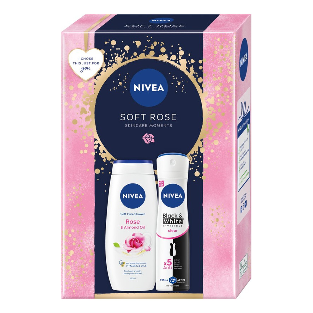 Nivea Soft Rose Zestaw prezentowy