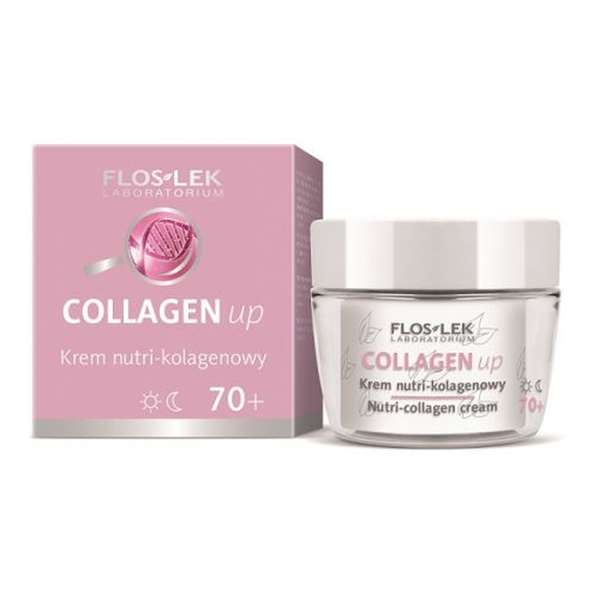 FlosLek Collagen Up Krem nutri kolagenowy na dzień i noc 70+ 50ml
