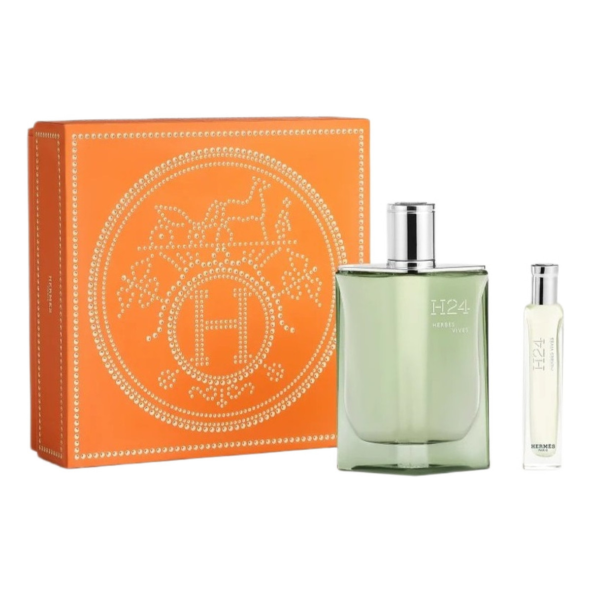 Hermes H24 Herbes Vives Zestaw woda perfumowana spray 100ml + woda perfumowana spray 15ml