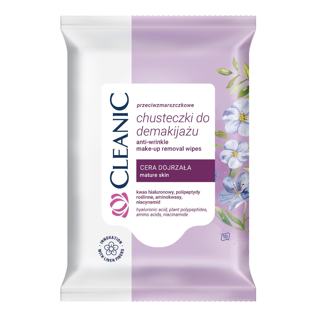 Cleanic chust demak. dojrzałej/10szt