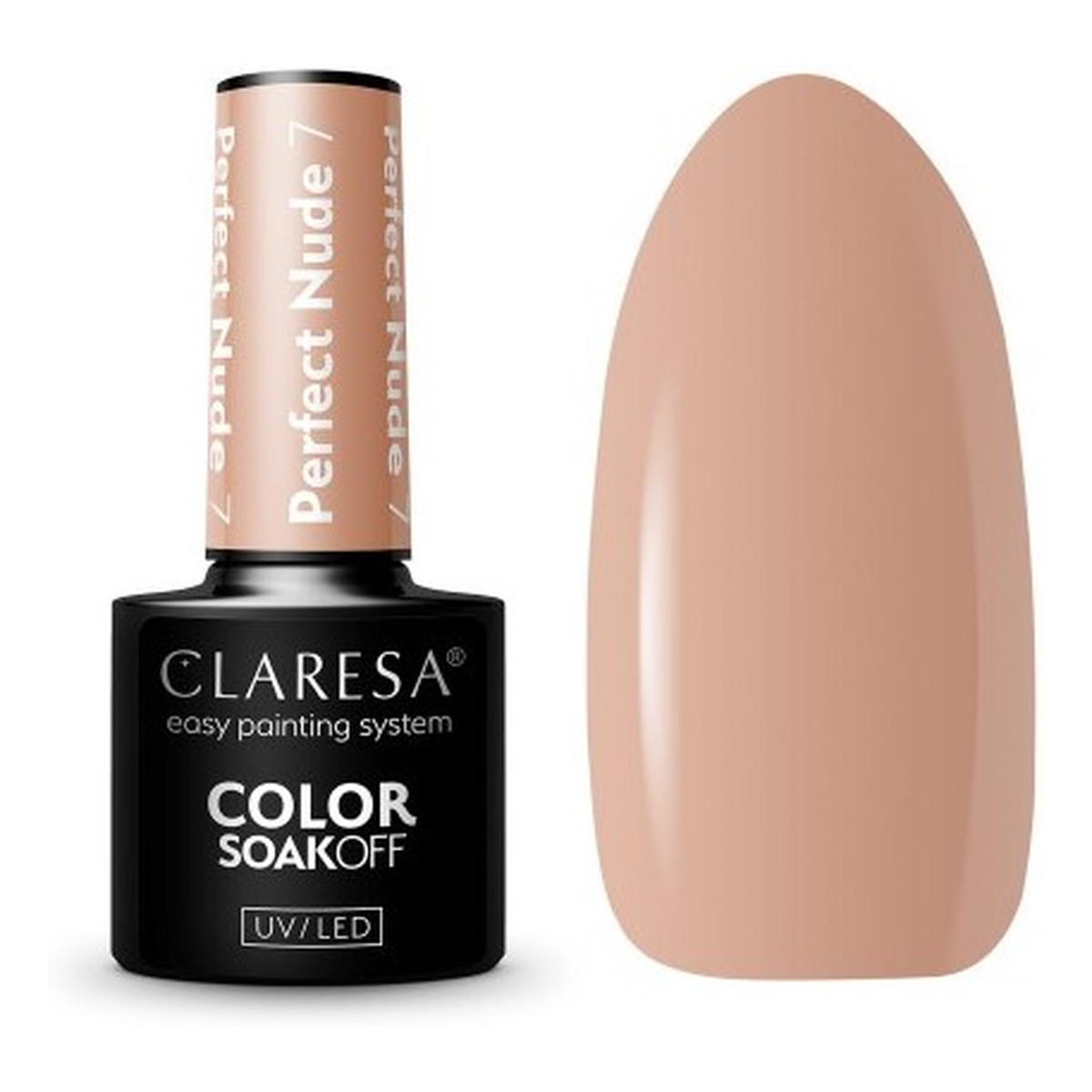 Claresa Perfect Nude Lakier hybrydowy UV/LED 5g