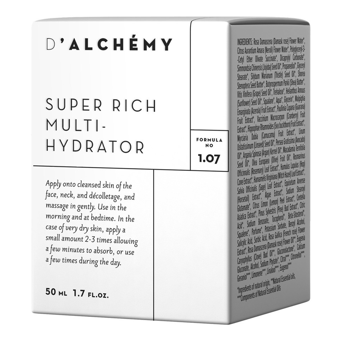 D'Alchemy Super Rich Multi-Hydrator Bogaty krem do cery przewlekle suchej 50ml