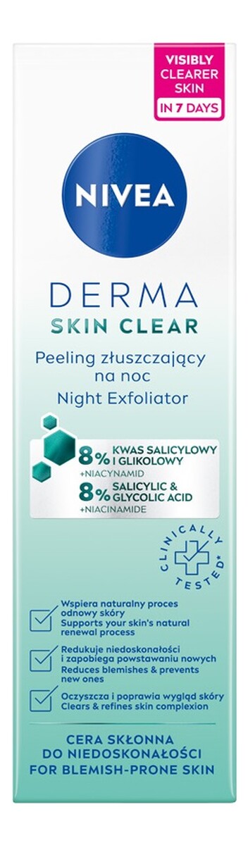 Skin Clear Peeling złuszczający na noc