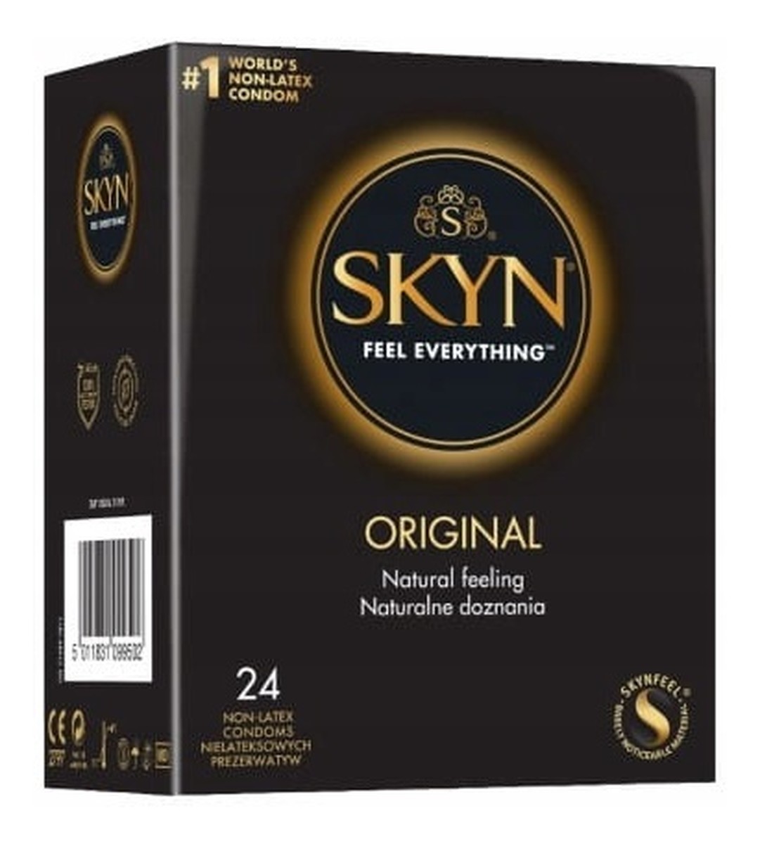Skyn original nielateksowe prezerwatywy 24szt.