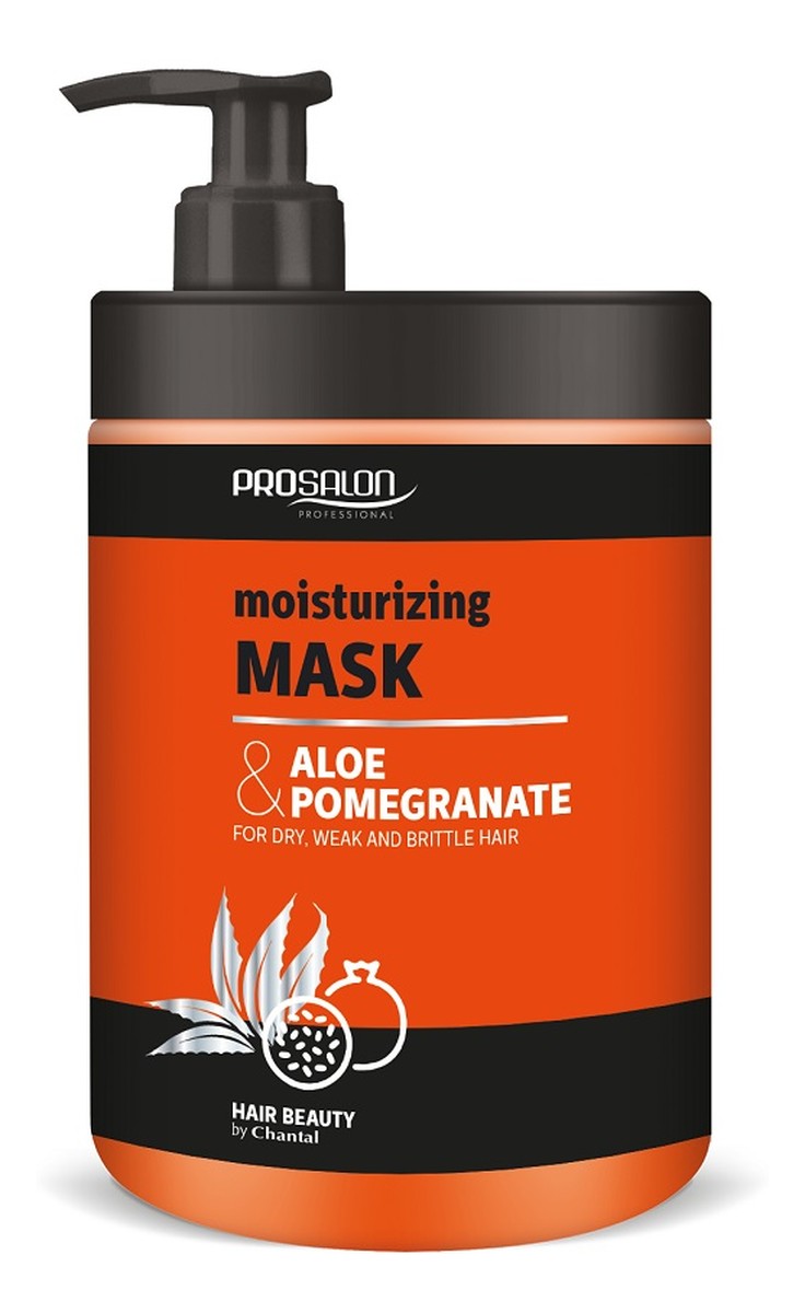 Prosalon moisturizing mask nawilżająca maska do włosów aloes & granat