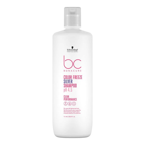 Schwarzkopf Bc bonacure color freeze silver shampoo szampon z pigmentem do chłodnych odcieni włosów 1000ml