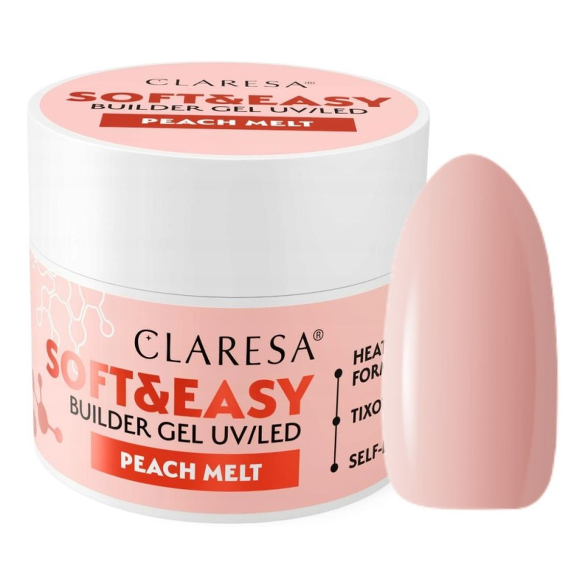 Claresa Soft & Easy Żel budujący BUILDER GEL 45g