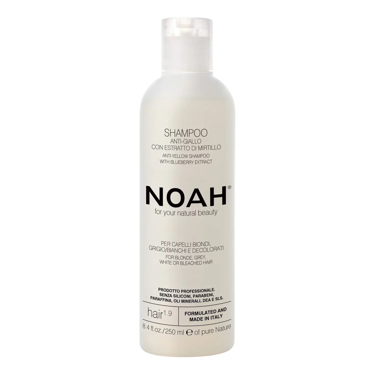 Noah Anti-yellow shampoo with blueberry extract szampon do włosów blond i siwych 250ml