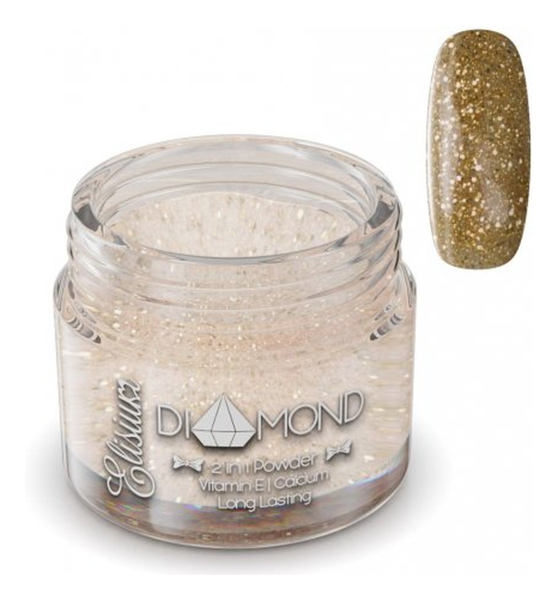 Proszek do manicure tytanowego