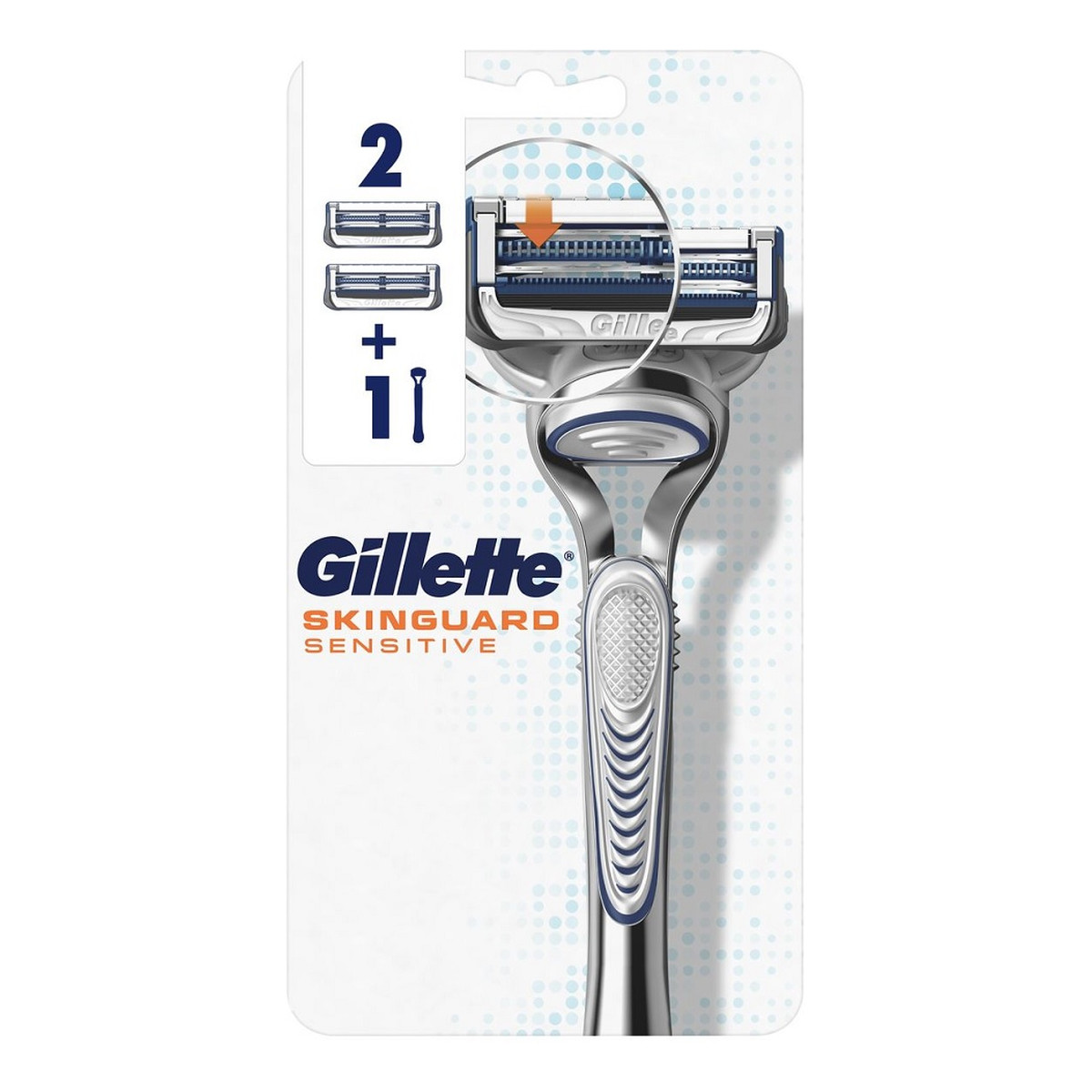 Gillette Skinguard sensitive maszynka do golenia dla mężczyzn z wymiennym ostrzem