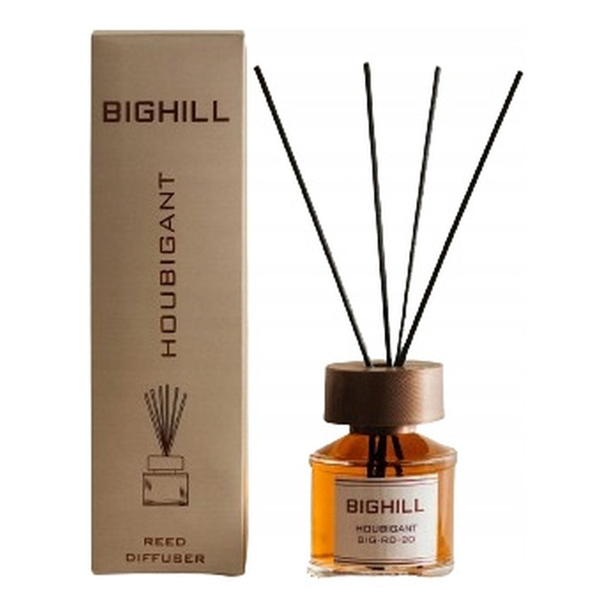 Bighill Ekskluzywny dyfuzor zapachowy z patyczkami - Houbigant 120ml