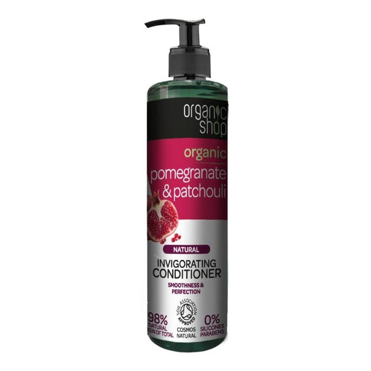 Organic Shop Balsam orzeźwiający do włosów Organiczny Granat & Paczula 280ml