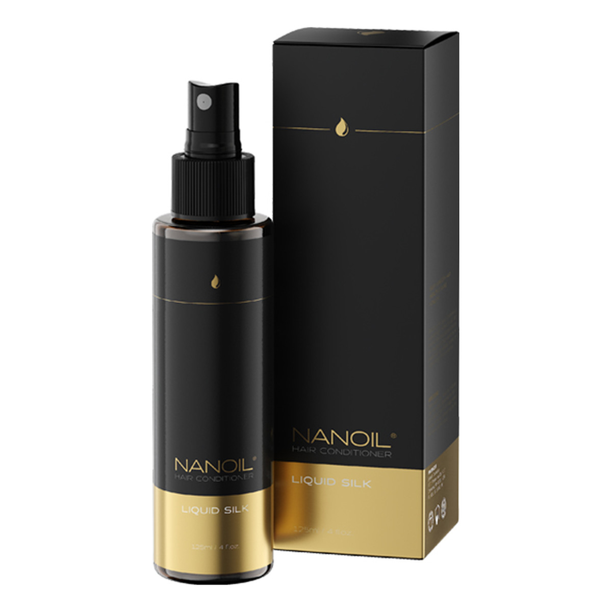 Nanoil Liquid silk hair conditioner odżywka do włosów z jedwabiem 125ml