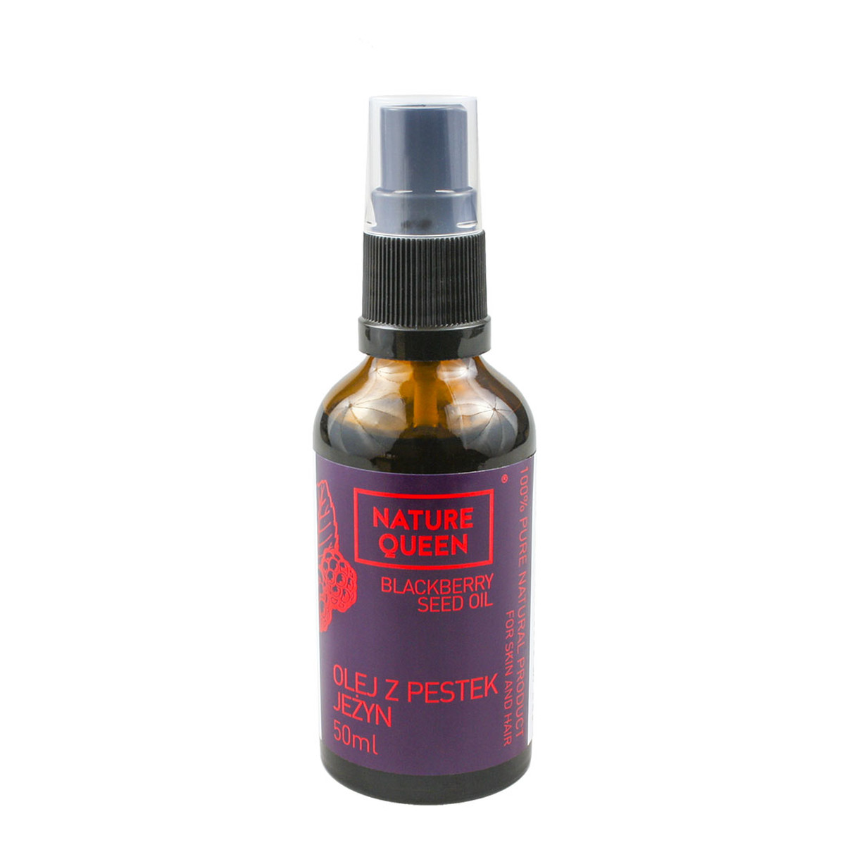 Nature Queen OLEJ DO CIAŁA I WŁOSÓW PESTKI JEŻYN 50ml