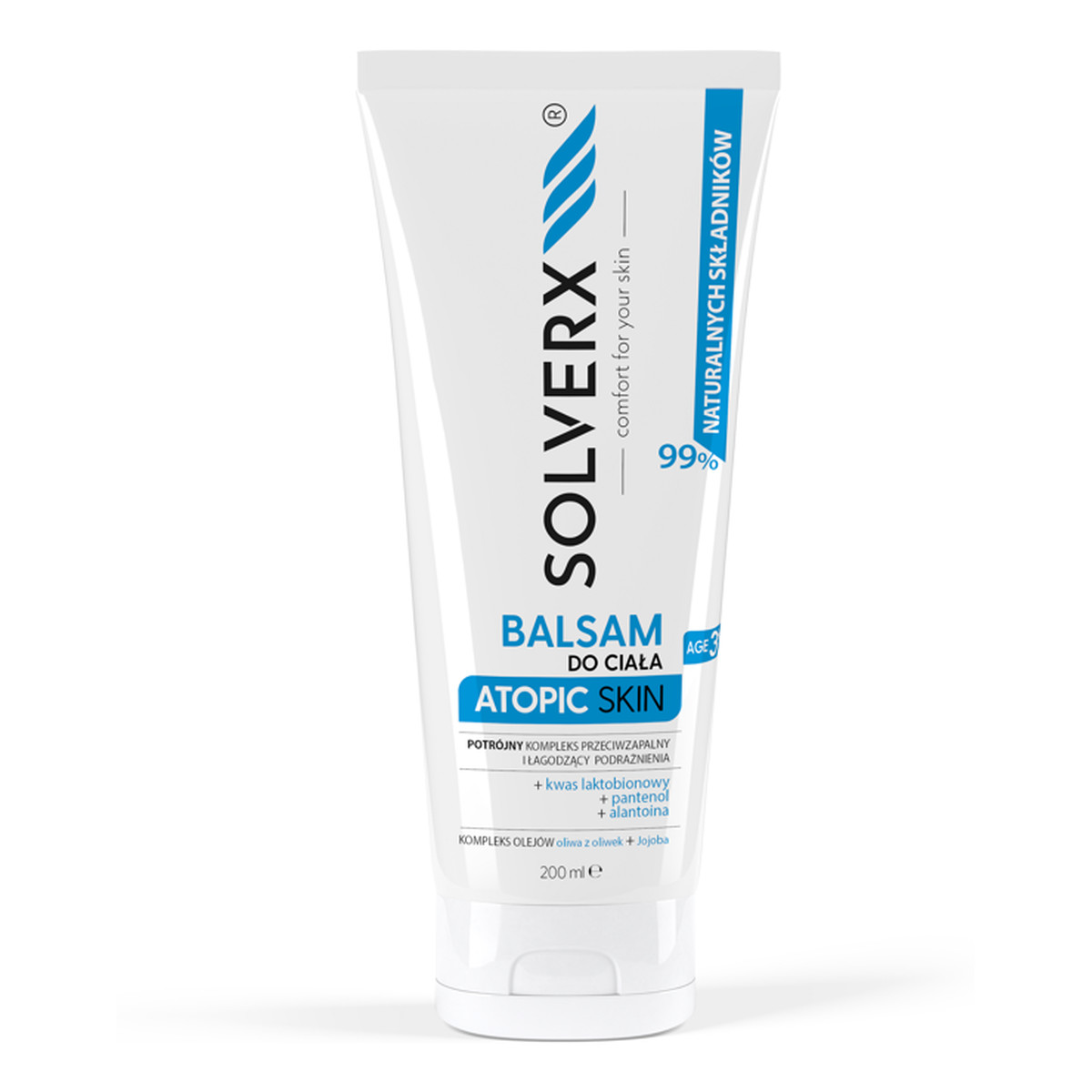 Solverx Atopic Skin Balsam do ciała - łagodzący podrażnienia i przeciwzapalny 200ml