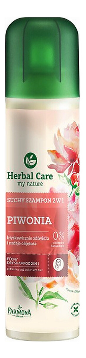Piwonia Szampon suchy do włosów każdego rodzaju