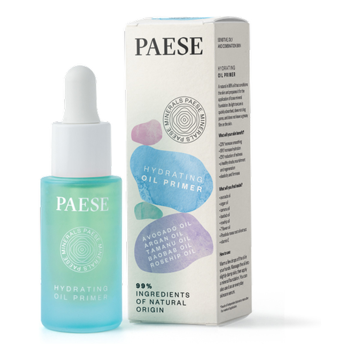 Paese Nawilżający olejek pod makijaż 15ml