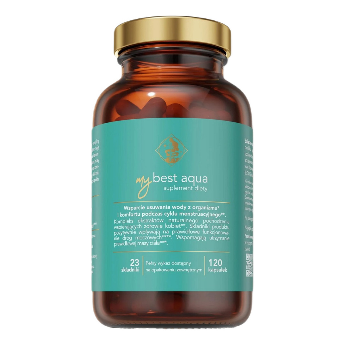 MyBestPharm Mybestaqua suplement diety 120 kapsułek