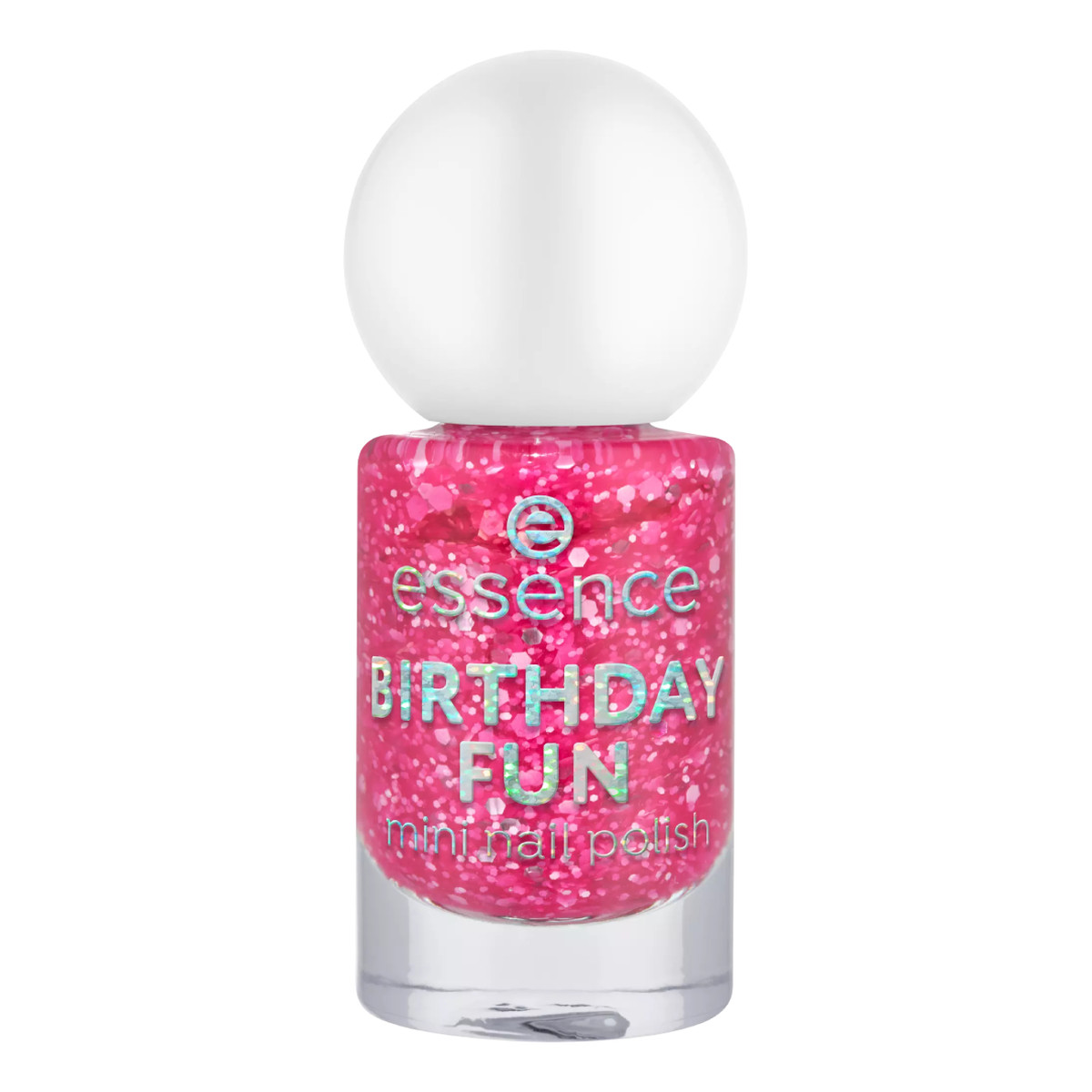Essence Birthday fun mini nail polish Mini lakier do paznokci BIRTHDAY FUN