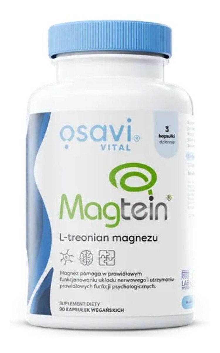 Magtein L-Treonian Magnezu suplement diety