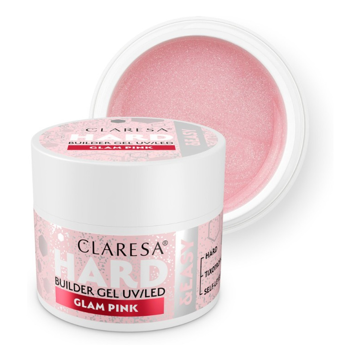 Claresa Hard&Easy Żel Budujący do paznokci 45g