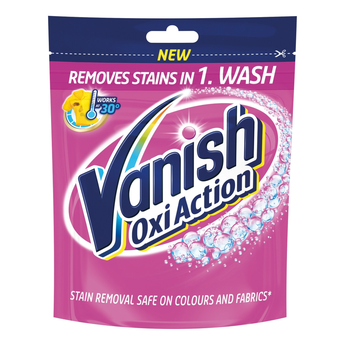 Vanish Oxi action odplamiacz do tkanin w proszku 300g