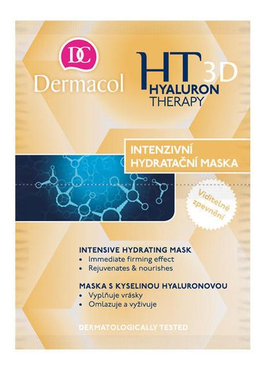 Hyaluron therapy 3d intensive hydrating mask intensywnie nawilżająca maseczka do twarzy 2x8g