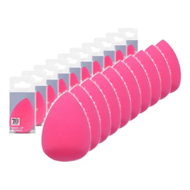 Makeup Sponge Water Drop Pink Gąbeczka do makijażu 10szt.