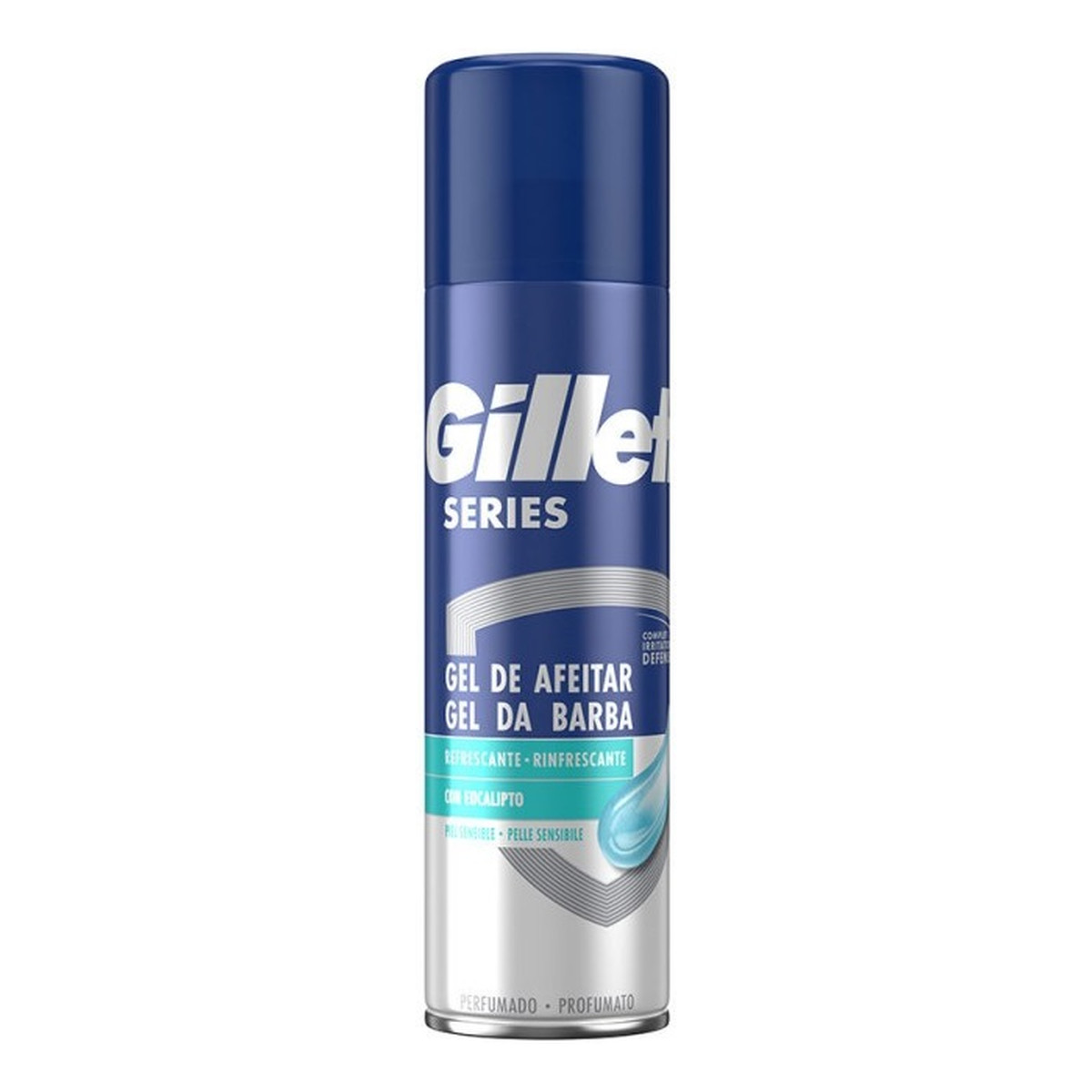 Gillette Series Sensitive Cool chłodzący Żel do golenia 200ml