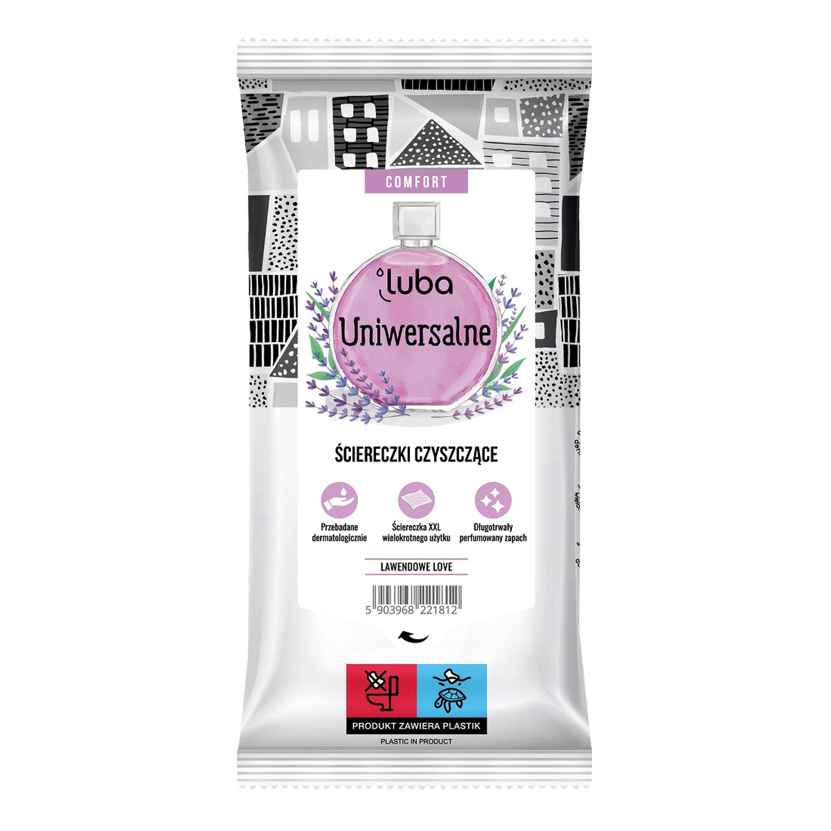 Luba Comfort ściereczki czyszczące uniwersalne 32szt