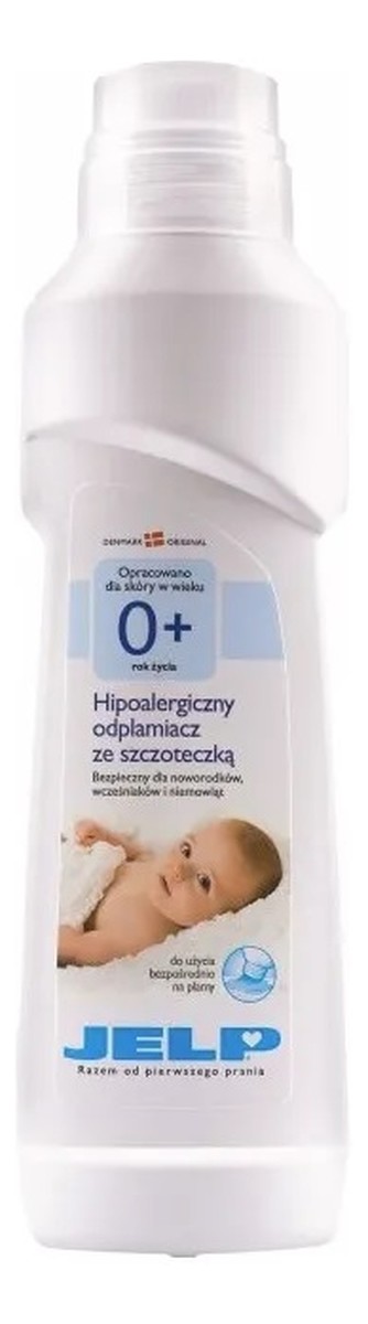 Hipoalergiczny odplamiacz uniwersalny ze szczoteczką