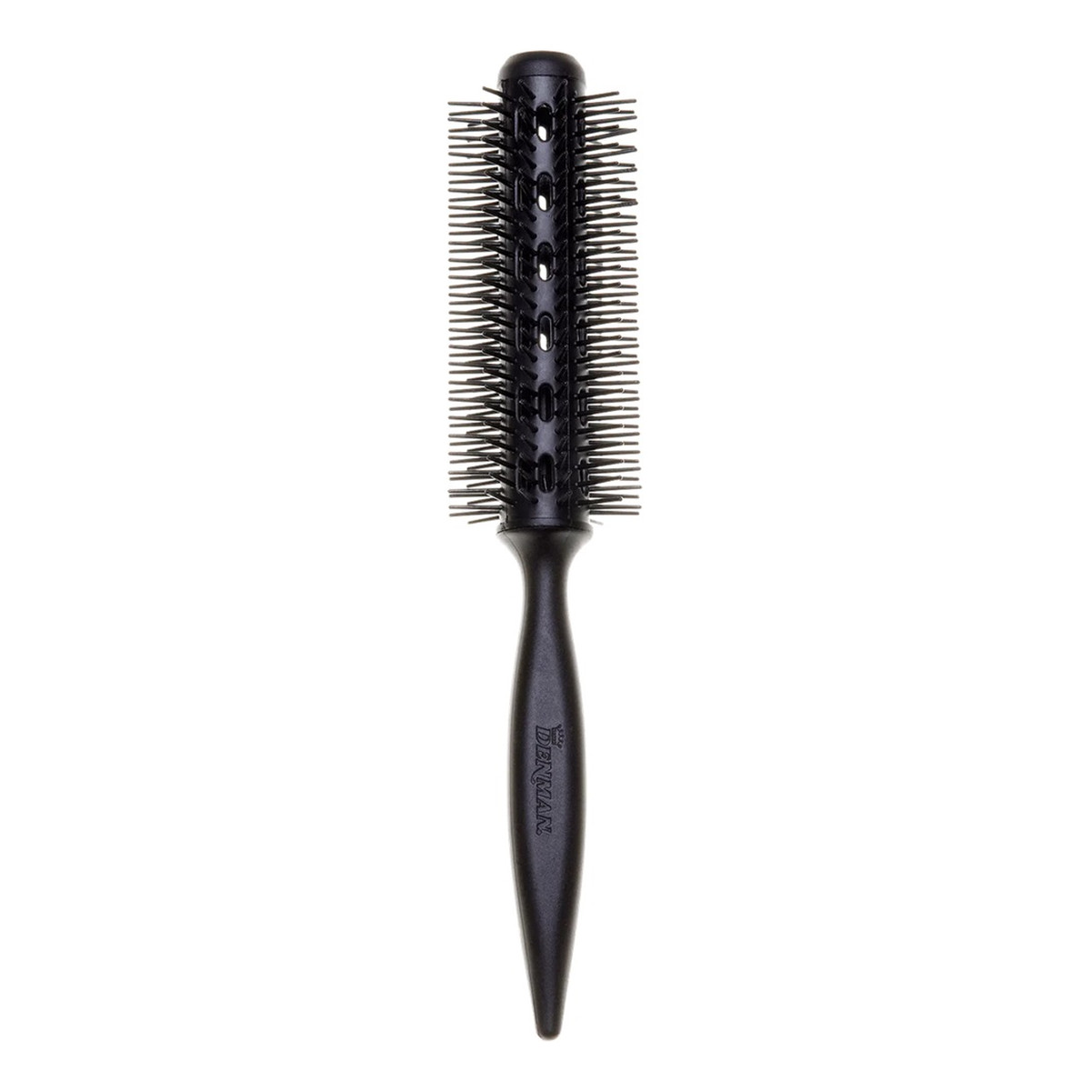 Denman D300 hyflex radial vent brush wentylowana szczotka do włosów black