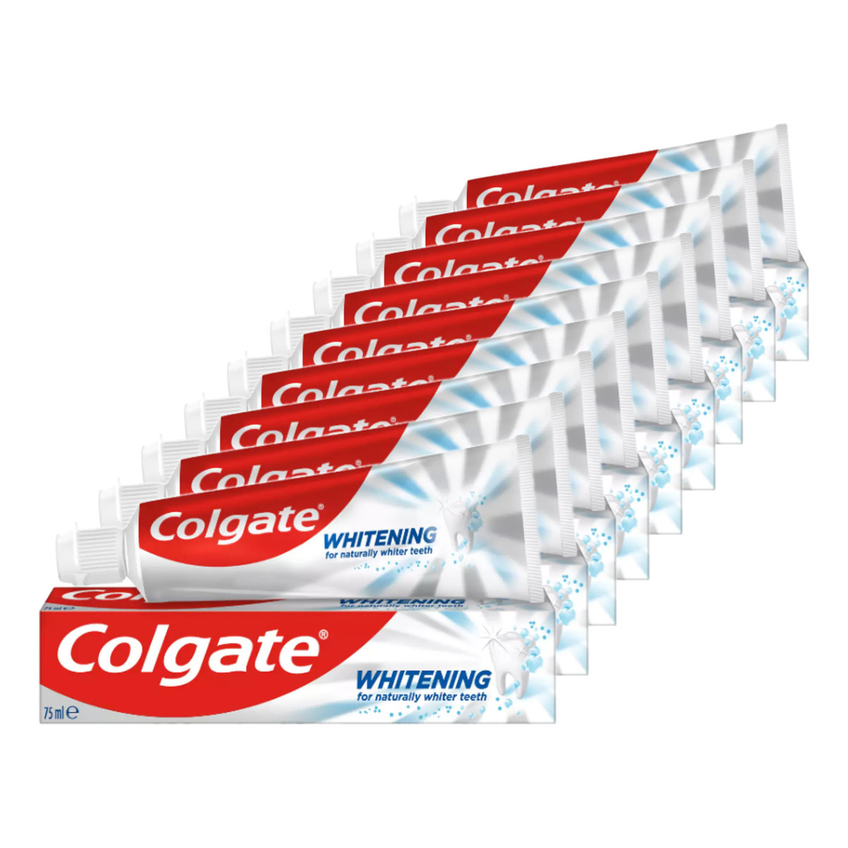 Colgate Whitening Pasta do zębów wybielająca 9x75ml