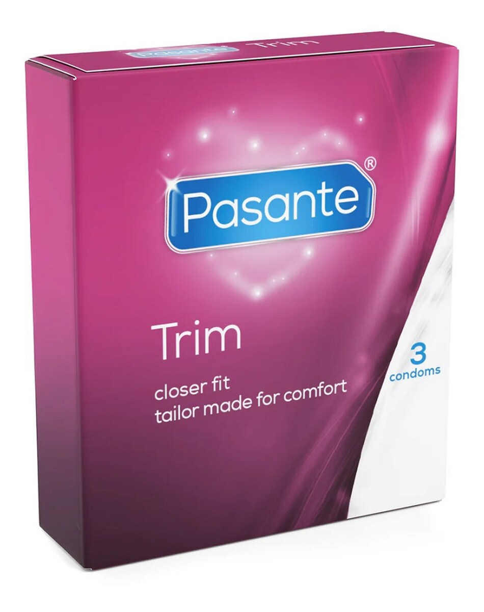 Trim prezerwatywy ściśle przylegające 3szt